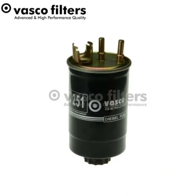 Billede af DAVID VASCO C251 Brændstoffilter Ledningsfilter, med vandaftapningsskrue 8 FIAT: Punto II Hatchback