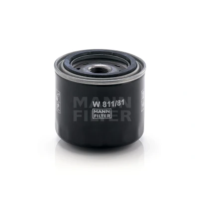 Billede af MANN filter W 811/81 Oliefilter 3/4 16 UNF med en returløbs stop ventil Påskruet SUZUKI: Jimny SUV, SJ 413, SWIFT 2, DAIHATSU: CHARADE 2