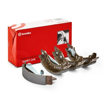 Billede af BREMBO S 85 507 Bremsebakker 180 31 med håndbremsegreb VOLKSWAGEN: GOLF 1 Cabriolet, Jetta 2, AUDI: A2, SEAT: Ibiza 4 ST
