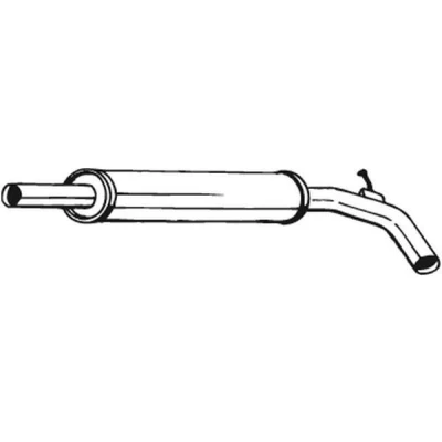 Billede af BOSAL 233 539 Midterste Lyddæmper VOLKSWAGEN: Polo III Hatchback