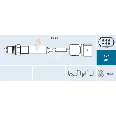 Billede af Lambdasonde FAE 75155