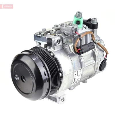 Billede af DENSO DCP17179 Kompressor 6SBU16C 12 PAG 46 R 134a med magnetkobling MERCEDES BENZ: E klasse T modell, C Sedan
