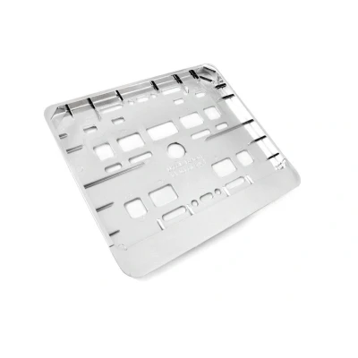 Billede af UTAL 01167 Nummerpladeramme krom coatet kort