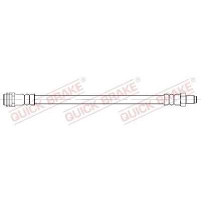 Billede af QUICK BRAKE 37.053 Bremseslange 404 M10x1 MERCEDES BENZ: E klasse T modell