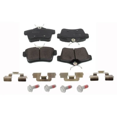 Billede af MAPCO 6954 Bremseklodser bagaksel Ekskl. slidadvarselskontakt PEUGEOT: 3008 I, 5008 308 I Hatchback, CITROËN: C4 II DS5 Hatchback