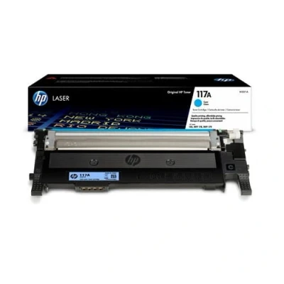 Billede af HP 117A cyan toner 700 sider kompatibel W2071A