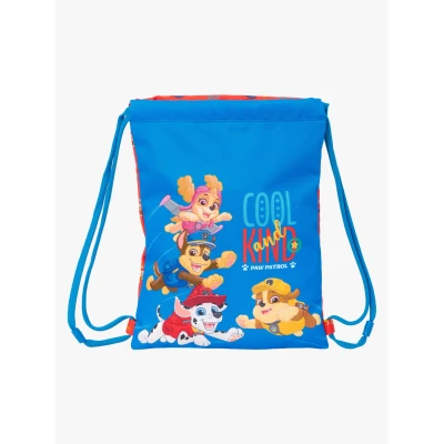 Billede af Rygsæk med Snore The Paw Patrol Cool Blå Rød 26 x 34 1 cm