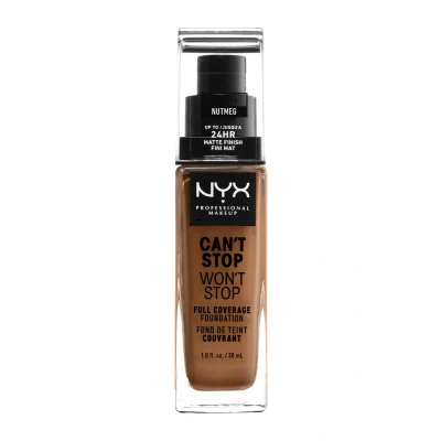 Billede af NYX Professional Makeup Can&#039;t Stop Won&#039;t Full Coverage Foundation Nutmeg 30 ml