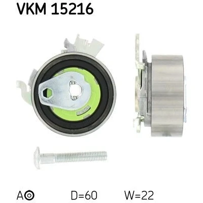 Billede af SKF VKM 15216 Strammehjul, tandrem med befæstelsesmateriale OPEL: Astra H Caravan