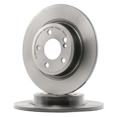 Billede af BREMBO COATED DISC LINE 08.B348.41 Bremseskiver 295 10 5 fuldstændigt coatet højkarboniseret med skruer MERCEDES BENZ: GLA, A klasse, CLA Stationcar