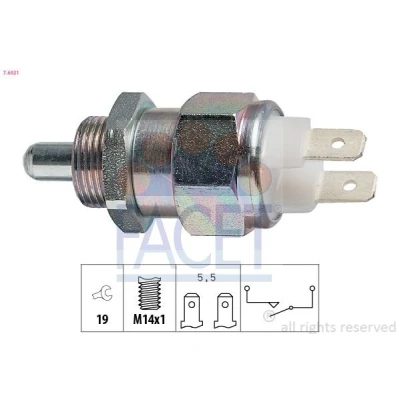 Billede af FACET 7.6021 Kontakt, baklygte Made in Italy OE Equivalent SKODA: FELICIA 2