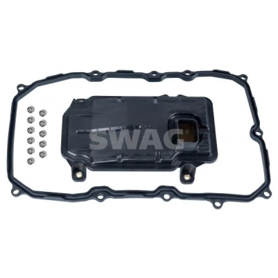 Billede af SWAG 30 10 8181 Hydraulikfiltersæt, automatgearkasse med bundkarpakning PORSCHE: Panamera, Cayenne, AUDI: Q7