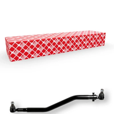 Billede af FEBI BILSTEIN 103563 Styrestang foraksel, fra 1. styremellemarm til 2. kronemøtrik og splint med