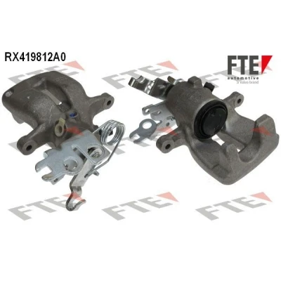 Billede af FTE 9290879 Bremsekaliber grå Aluminium Bagaksel højre uden holder VOLKSWAGEN: Caddy 3