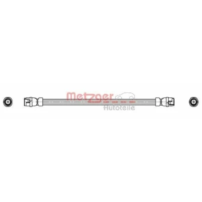 Billede af METZGER 4114079 Bremseslange 345 MERCEDES BENZ: A klasse