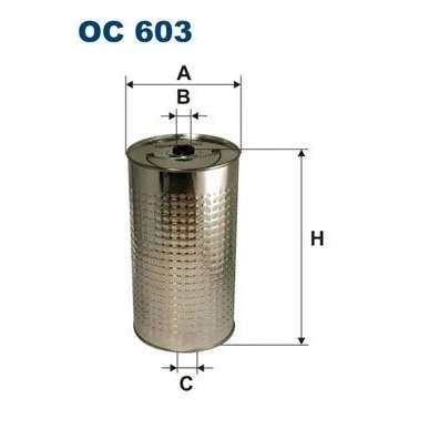 Billede af FILTRON OC 603 Oliefilter Filterindsats MERCEDES BENZ: T2/L Van / Stationcar, Ladvogn/Chassis