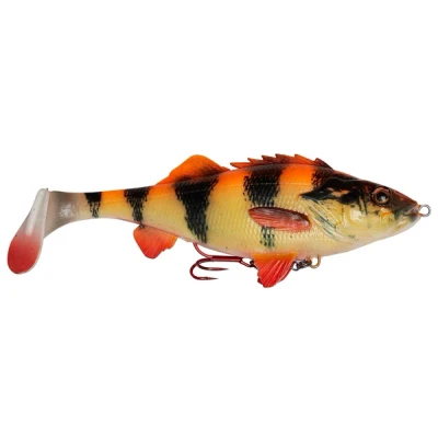Billede af Savage Gear 4D Perch Shad 17.5cm 75g SS 03 Albino Soft plastic lure