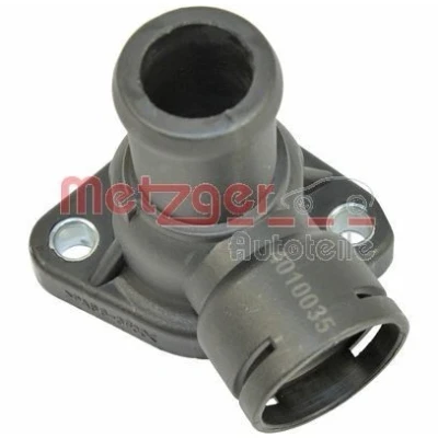 Billede af METZGER 4010035 Kølemiddelflange Cylinderhoved, gearkasse monteret med pakning uden sensor VOLKSWAGEN: Passat B5 Variant, AUDI: A4 Avant