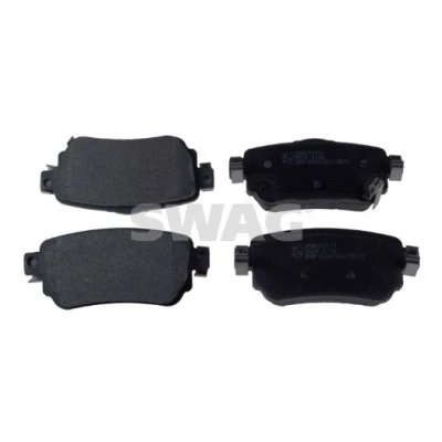 Billede af SWAG 33 10 2623 Bremseklodser bagaksel med akustisk advarsel for slid NISSAN: Qashqai 2, X Trail, Leaf II, RENAULT: Kadjar, Koleos 2