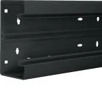 Billede af Installationskanalbund br65170 i plast 68x170mm ral 9011