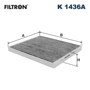 Billede af FILTRON K 1436A Kabinefilter Aktivkulfilter 233 217 20