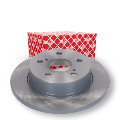 Billede af FEBI BILSTEIN 180025 Bremseskiver bagaksel 274 10 5 114,3 fuldstændigt coatet TOYOTA: Corolla XII Stationcar, Hatchback