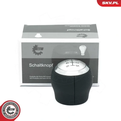 Billede af ESEN SKV 63SKV122 Gearknop 6 gear Læder TOYOTA: Yaris II Hatchback, Avensis Station Wagon, I Hatchback