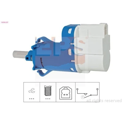 Billede af EPS 1.810.237 Bremselyskontakt mekanisk Made in Italy OE Equivalent FORD: Focus 2