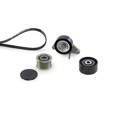 Billede af GATES K027PK1705 Kileribberem Med friløbsremskive ThermalPro NISSAN: Qashqai / Qashqai+2 I