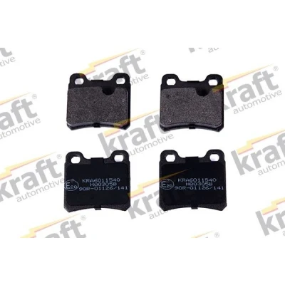 Billede af KRAFT 6011540 Bremseklodser bagaksel OPEL: Astra F CC, Kadett E Calibra A, SAAB: 900 II Cabriolet, Coupe, Hatchback