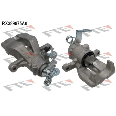 Billede af FTE 9290745 Bremsekaliber grå Aluminium Bagaksel venstre uden holder FIAT: BRAVO 2, Stilo Multi Wagon, Multipla