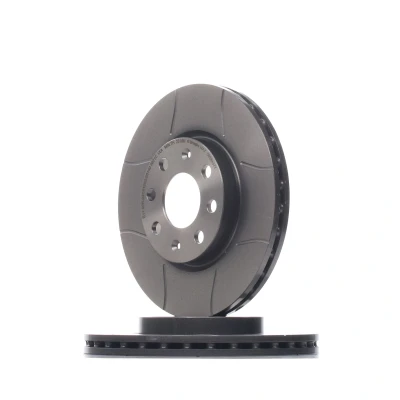Billede af BREMBO 09.5843.77 Bremseskiver 257 22 4 opslidset, indvendigt ventileret coatet med skruer OPEL: Corsa D Hatchback, E Adam