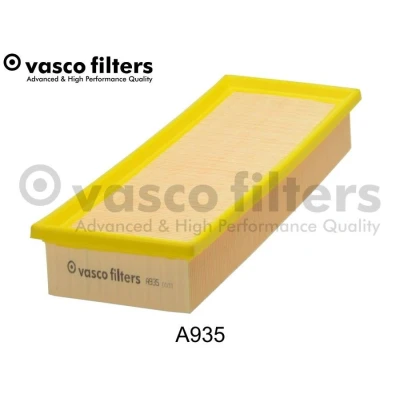 Billede af DAVID VASCO A935 Luftfilter 58 135 371 rektangulær Filterindsats VOLKSWAGEN: Polo III Classic, Variant