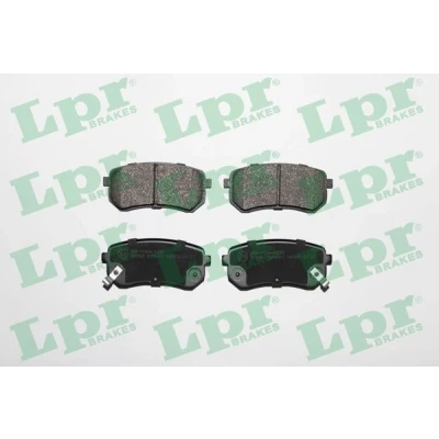 Billede af LPR 05P1411 Bremseklodser KIA: Picanto II, I, HYUNDAI: i10 I