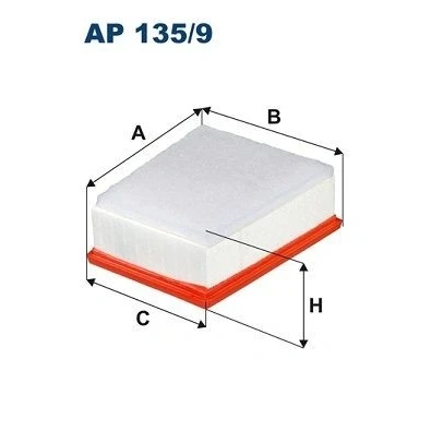 Billede af FILTRON AP 135/9 Luftfilter 85 219 Filterindsats RENAULT: GRAND SCENIC 4, Megane Talisman Grandtour