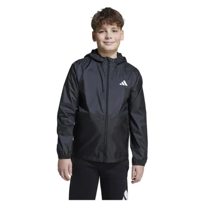 Billede af adidas Performance RAIN Jacket Unisex Hardshelljakke til børn, Størrelse: 110, Black
