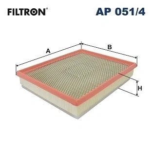 Billede af FILTRON AP 051/4 Luftfilter 52 234 292 Filterindsats OPEL: Astra H Caravan, G CC, Hatchback