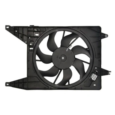 Billede af THERMOTEC D8R004TT Køleventilator 380, 380 12 320 med kølerventilatorramme (karm) VOLKSWAGEN: Passat B6 Sedan, Variant
