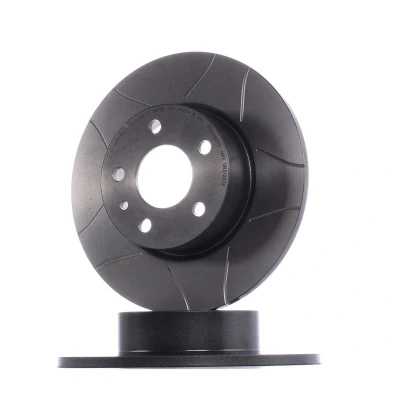Billede af BREMBO MAX LINE 08.3126.76 Bremseskiver 251 10 5 fuldstændigt, opslidset coatet med skruer ALFA ROMEO: 147, 156 Sportwagon, Sedan, LANCIA: DELTA 1