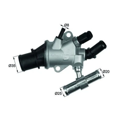 Billede af MAHLE ORIGINAL TI 157 88 Termostat ALFA ROMEO: 156 Sportwagon, Sedan