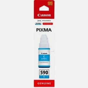 Billede af Canon GI 590C cyan blækrefill 70 ml original 1604C001