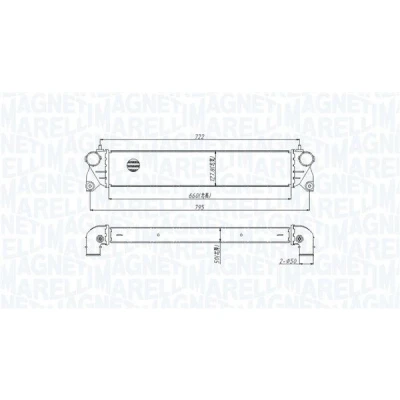 Billede af MAGNETI MARELLI 351319205300 Intercooler