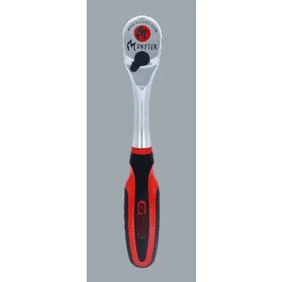 Billede af KS TOOLS 935.3890 Omskiftelig skralde 96 10 (3/8&quot;) 198 Krom vanadium stål