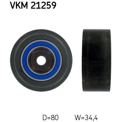 Billede af SKF VKM 21259 Medløberhjul, tandrem VOLKSWAGEN: Golf 5, SKODA: Superb II Stationcar, SEAT: Leon Hatchback