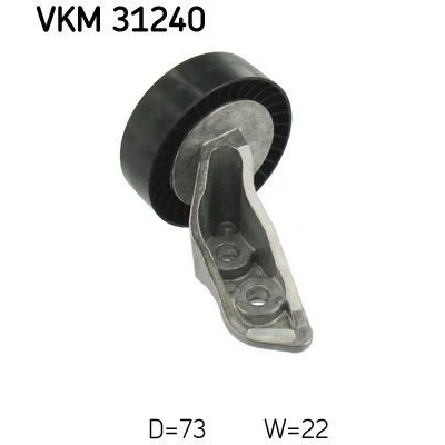 Billede af SKF VKM 31240 Remstrammerhjul VOLKSWAGEN: Jetta 4