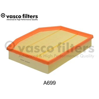 Billede af DAVID VASCO A699 Luftfilter 47 227 286 rektangulær Filterindsats BMW: X3, Z4 Roadster