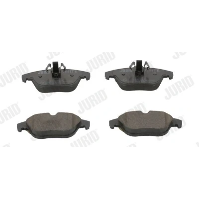 Billede af Jurid 573248JC Bremseklodser White Low Dust Keramik Ikke forberedt til slidindikator MERCEDES BENZ: C klasse T modell, E Cabriolet, GLK