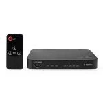 Billede af Digital Audio Converter 1 veje Tilslutninger indgang: DC strøm / 3x HDMI indgang udgang: 1x 3.5 mm TosLink 2x Output eARC Automatisk Trykknap Antracit