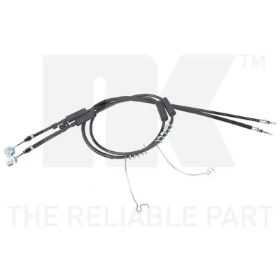 Billede af NK 9025121 Håndbremsekabel 1792/1582x2 Tromlebremse FORD: Transit Connect Mk1 Van