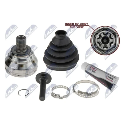 Billede af NTY NPZ VW 019 Knokkelled foraksel, hjulsidet VOLKSWAGEN: Touran I, Passat B6 Variant, GOLF 6, SKODA: Octavia II Hatchback, Superb III Hatchback